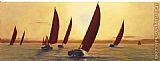 Diane Romanello Sailing Sailing painting